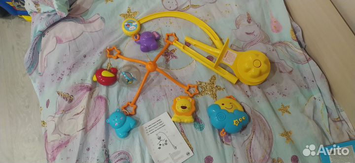 Мобиль Музыкальная каруселька 0+