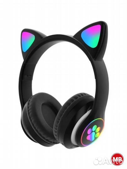 Беспроводные наушники детские с ушками