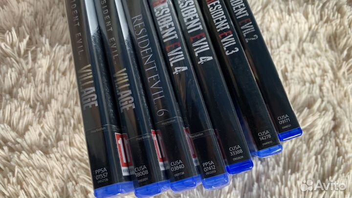 Resident Evil 2 3 4 6 8 Village