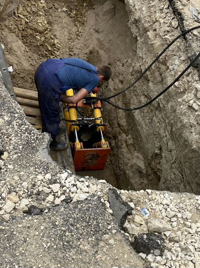 Установка прокола грунта санация