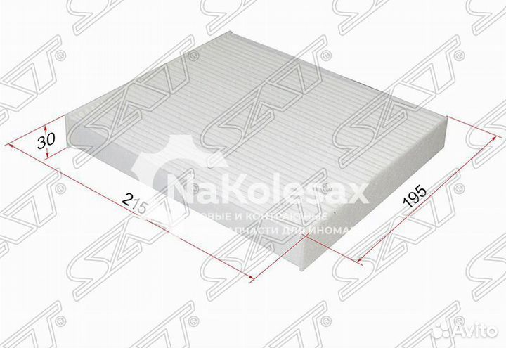 Фильтр салона toyota land cruiser 200 07/prado 150