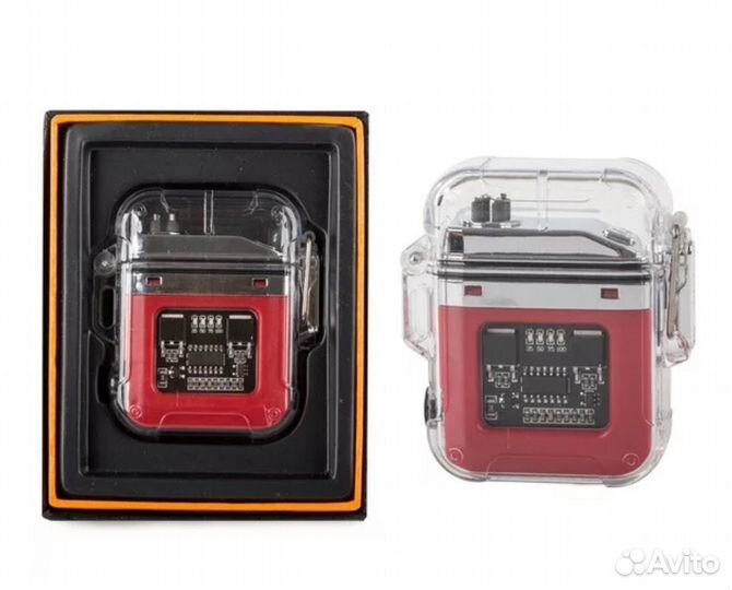 Плазменная зажигалка со светодиодной лампой