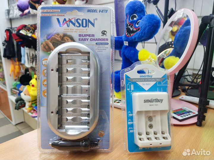 Зарядное устройство для аккумуляторных батареек