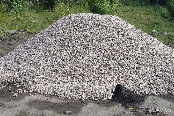 Щебень гравийный