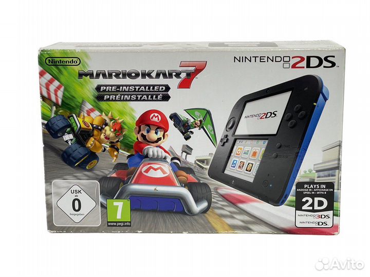 Nintendo 2DS Как новая, с коробкой, для коллекции