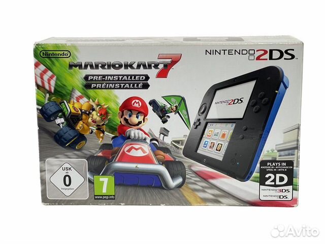 Nintendo 2DS Как новая, с коробкой, для коллекции