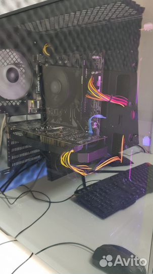 Игровой пк ryzen 5 2600/ gtx 1060 6gb/ 16gb