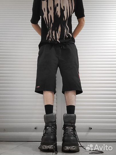 Широкие шорты бриджы akademiks, рэп ecko southpole