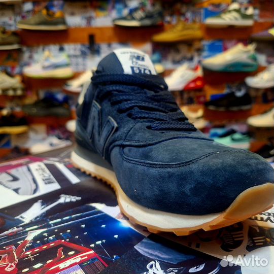 Кроссовки New balance 574 'indigo'