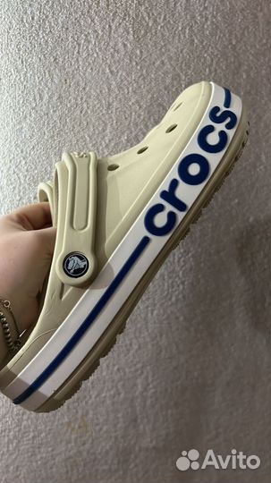 Crocs bayaband 36-45 бежевые