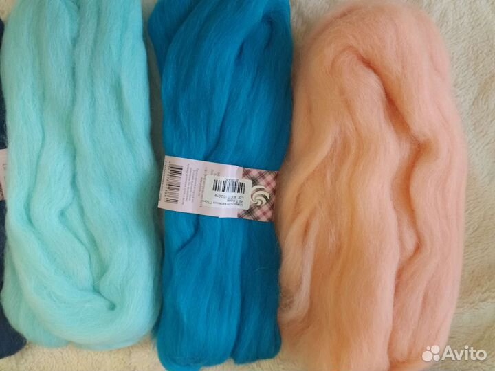 Шерсть для валяния меринос