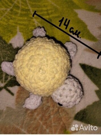 Вязанная черепашка