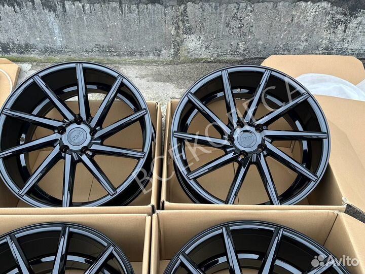 Диски R19 vossen cvt черный глянец 5-114,3