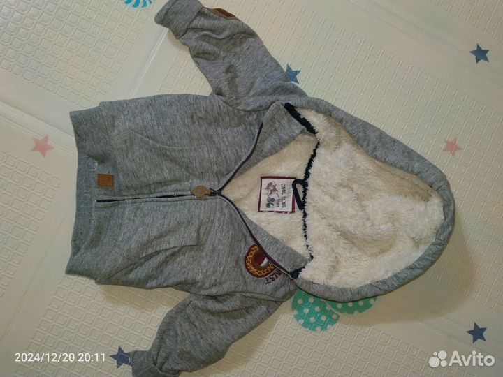 Толстовка на мальчика 86