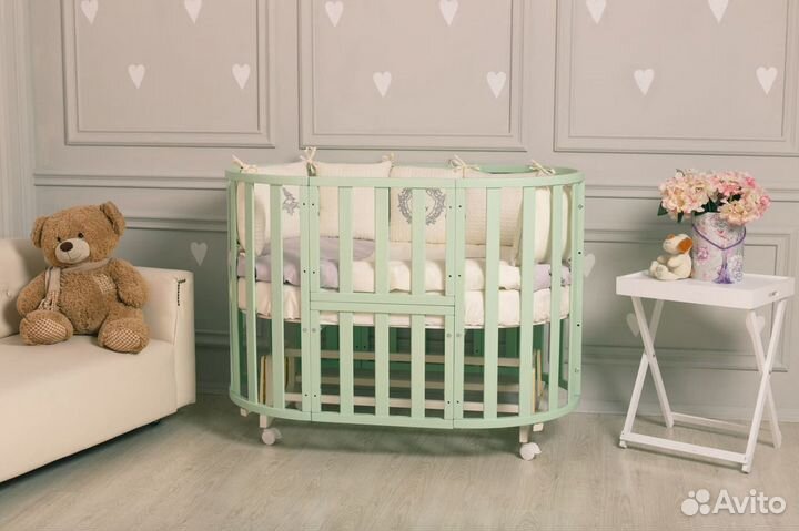 Детская кроватка Incanto Estel Acqua P