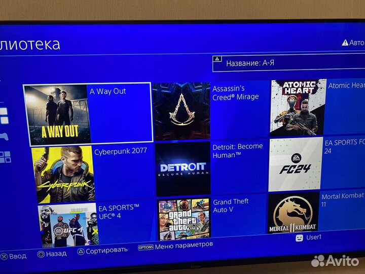 Sony PS4 slim 1000 gb прошитая