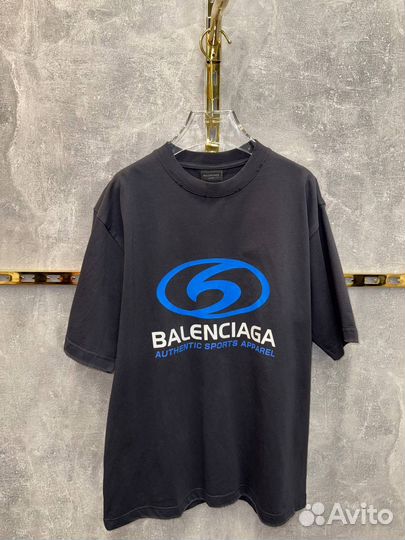 Футболка Balenciaga speed оверсайз (топ 2024)