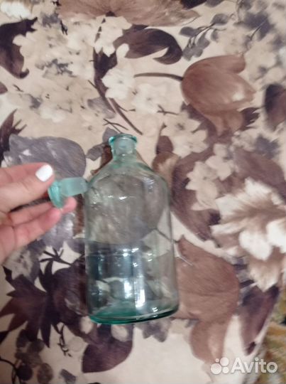 Бутыль стеклянная