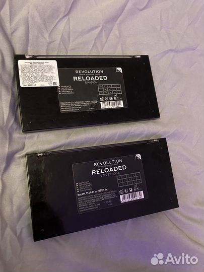 Палетки теней revolution reloaded