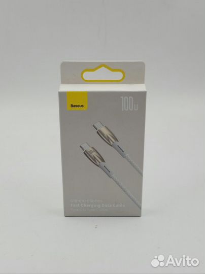 Кабель Baseus USB A type C 2 100w