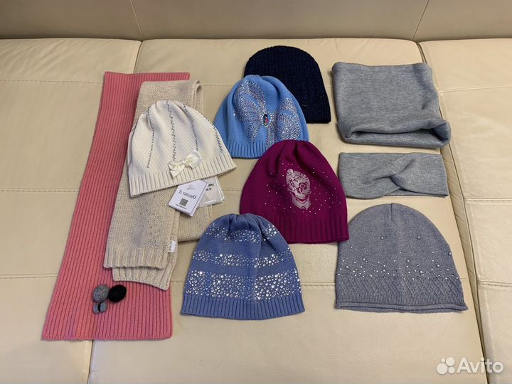 Шапки 54-56 Оригинал (50-52) Шарф Снуд