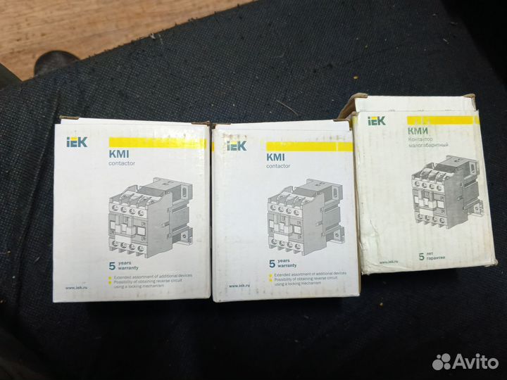 Контактор iek кми 11810