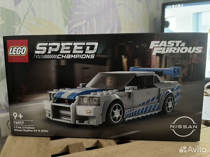 Lego 76917 Speed Champions Форсаж 2 Nissan Skyline