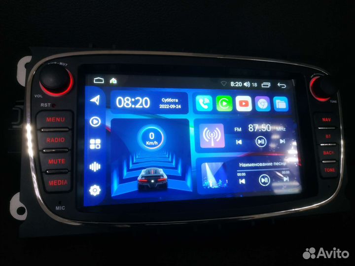 Магнитола Ford focus 2 2/32 +DSP