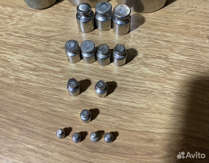 Гирьки весовые, лабораторные поштучно