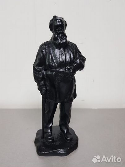 Статуэтка чугунная Лев Толстой Куса СССР
