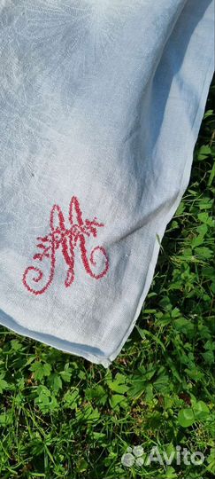 Скатерть старинная