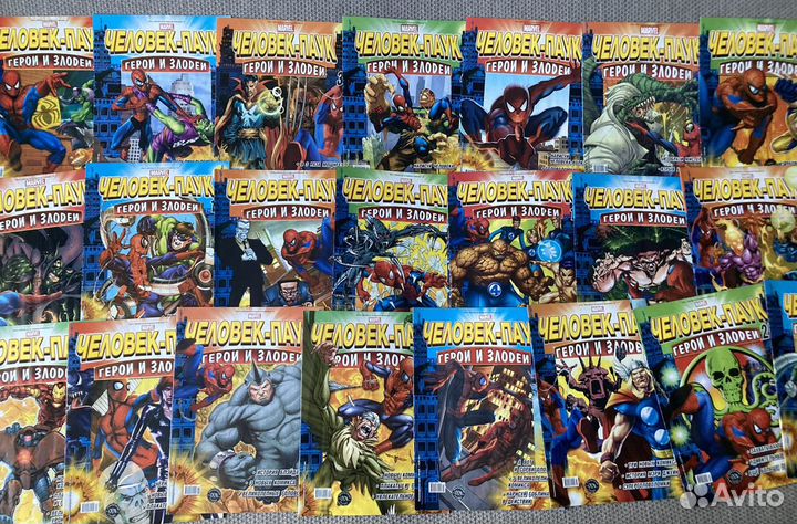 Комиксы человек паук герои и злодеи