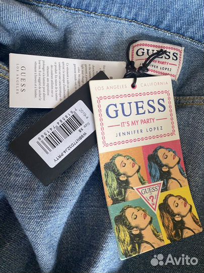 Джинсовая куртка guess JLO