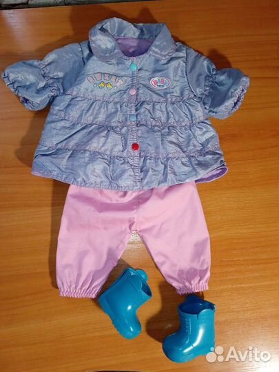 Одежда и обувь для куклы baby born