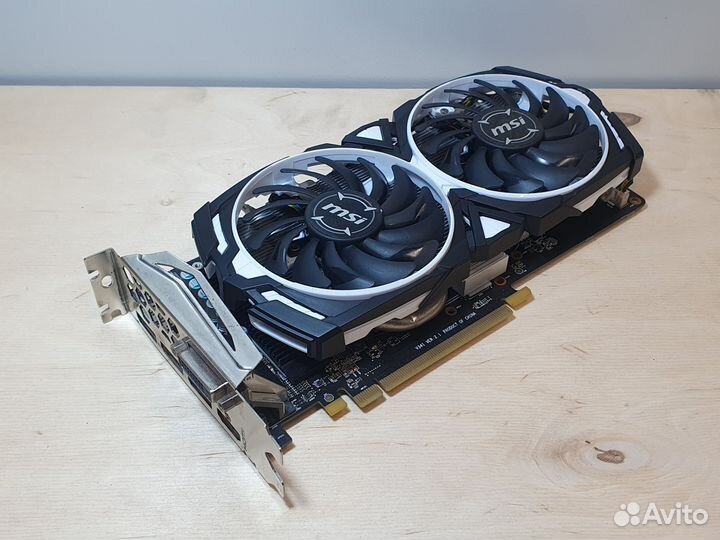 Видеокарта RX580 8gb MSI
