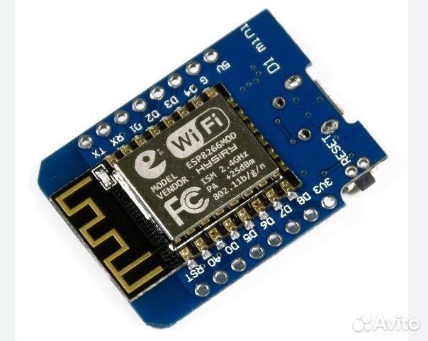 Wemos D1 mini плата разработки на базе esp8266