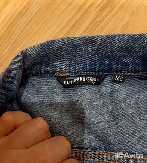 Куртка джинсовая 122