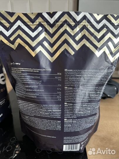 Гейнер + протеин из Финляндии