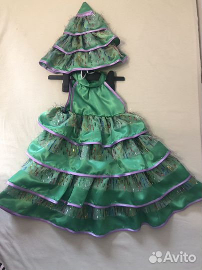 Новогодний костюм Елочка 110 см