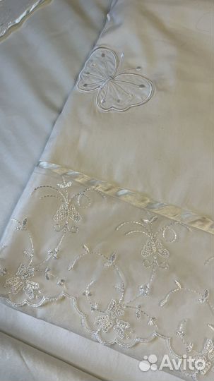 Бортики в кроватку Perina и комплект белья