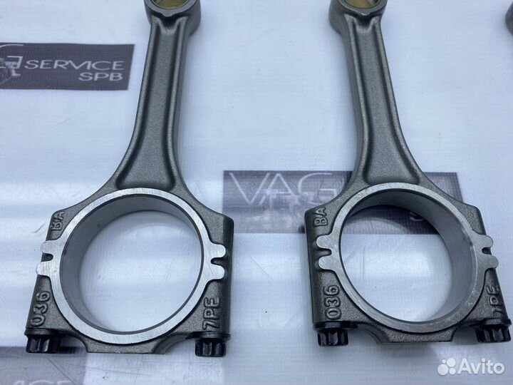 Комплект новых шатунов VW VAG EA 111 1.6 CLR clra
