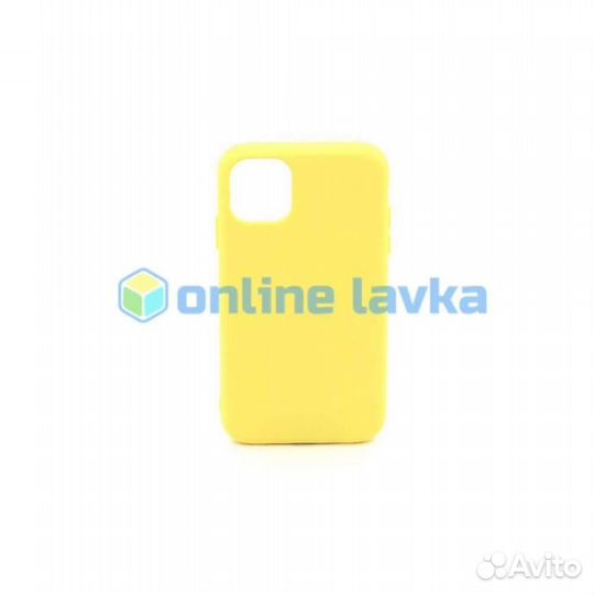 Чехол силиконовый Case для iPhone 11 Pro желтый №4