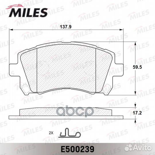 Колодки тормозные subaru forester 9702/legacy