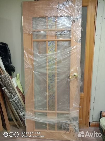 Дверь комнатная с коробкой 2м на 80см