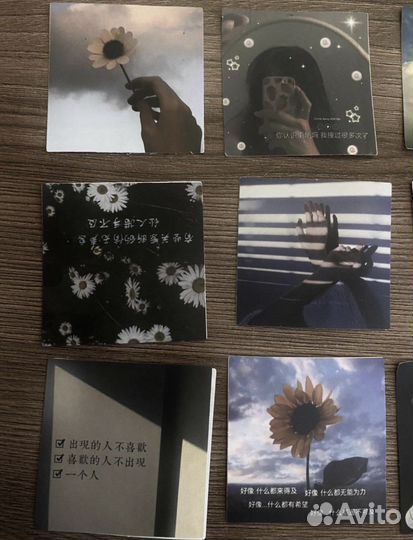 Матовые наклейки