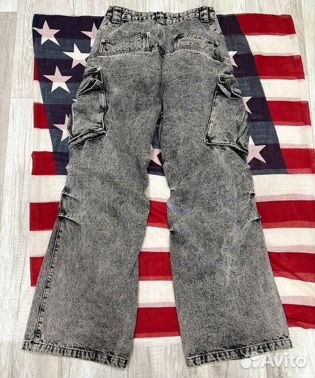 Широкие джинсы y2k balenciaga jaded london