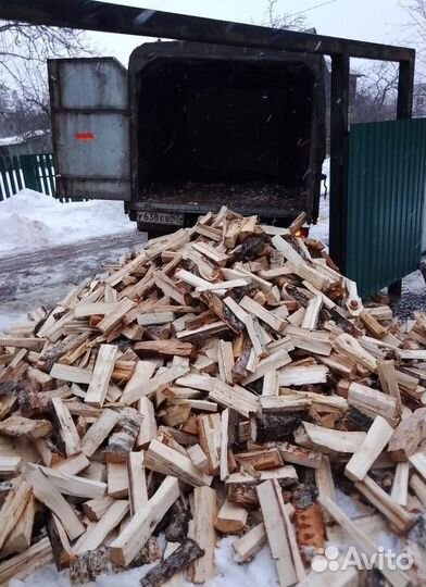 Дрова ольховые колотые