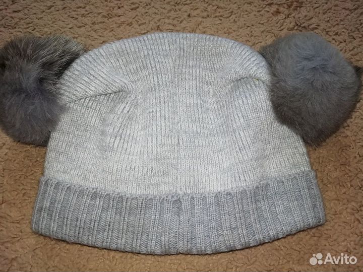 Шапочка для девочки, по окр. 50см