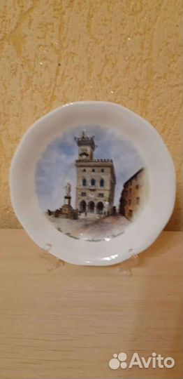 Настенная тарелка Италии