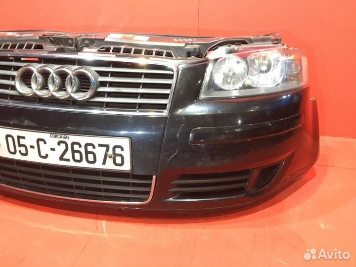 Ноускат Audi A3 8P. Передняя часть